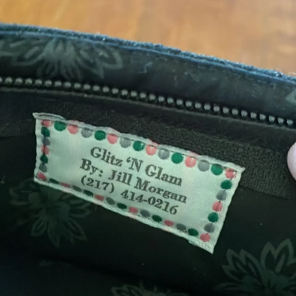 Glitz N' Glam Handmade Two Style Shoulder Bag